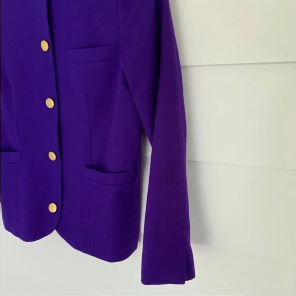 90s Wool Purple Jacket 10